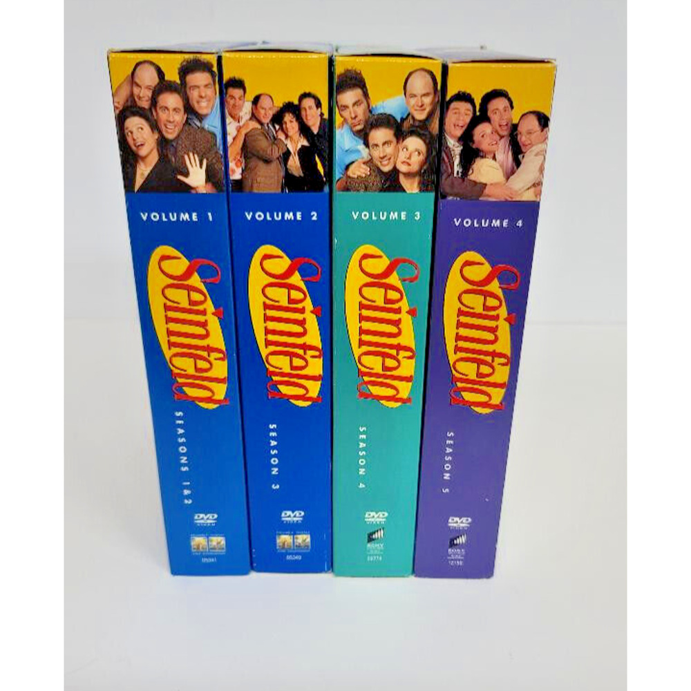 Seinfeld DVD Box Sets (Vol 1 - 4)‎ 1-5 Seasons 1, 2, 3, 4, and 5